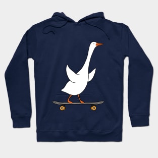 Skateboarding Duck #01 Hoodie